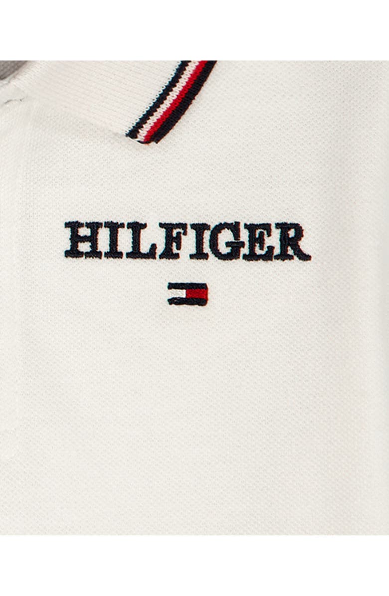 Tommy Hilfiger Logo Polo & Shorts Set, Alternate, color, White