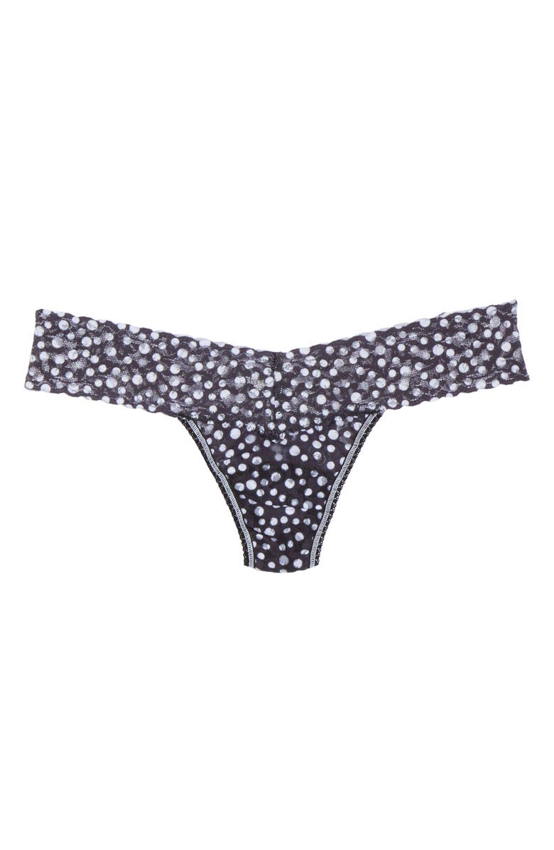 Hanky Panky Print Low Rise Thong, Alternate, color, 