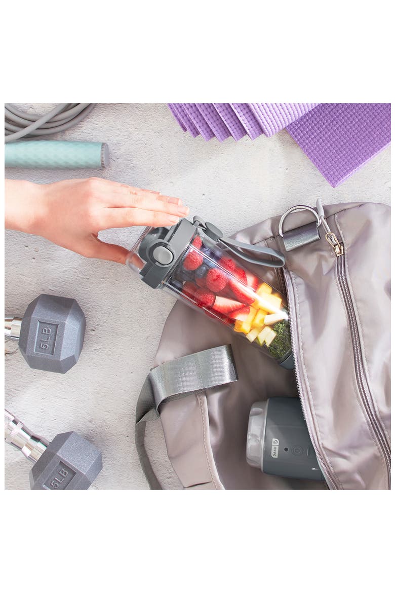 Portable USB Blender, Alternate, color, COOL GREY