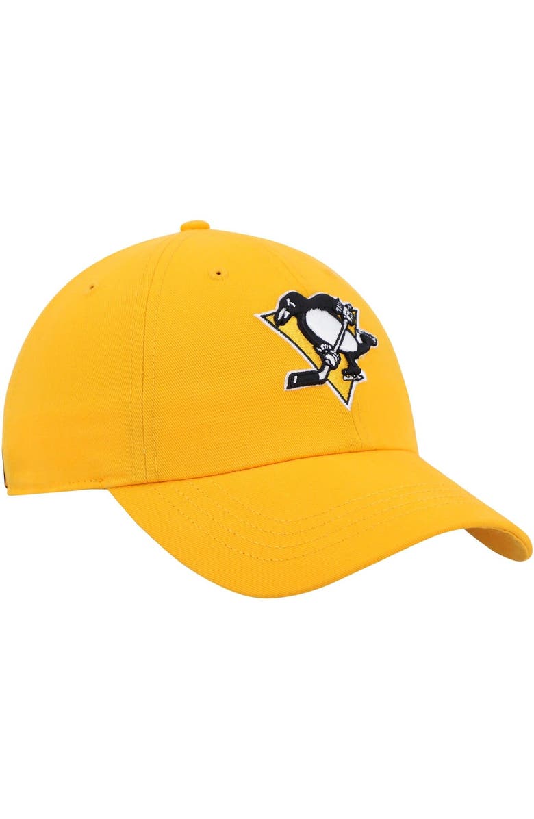 '47 Women's '47 Gold Pittsburgh Penguins Team Miata Clean Up Adjustable Hat, Alternate, color, Gold