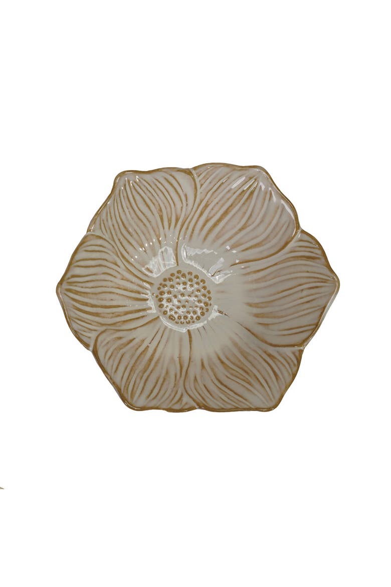 Flower Shaped Bowls, Alternate, color, White