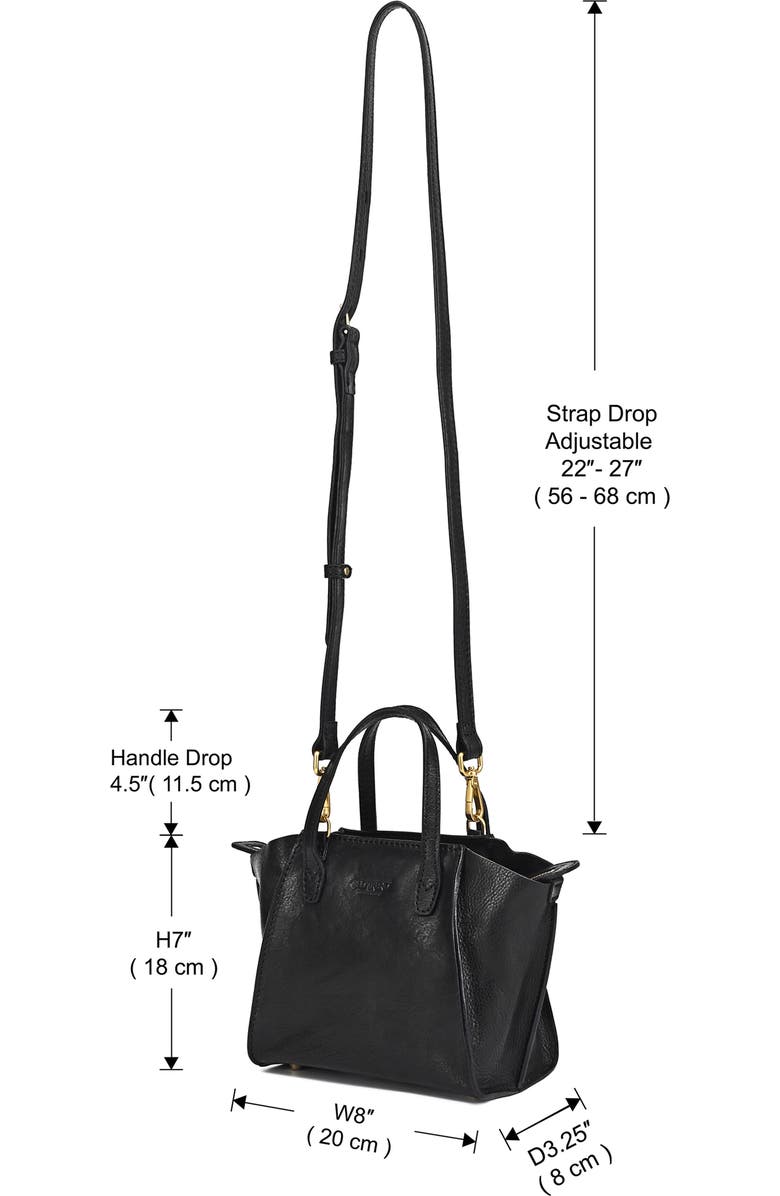 OLD TREND Iris Mini Tote Bag, Alternate, color, Black