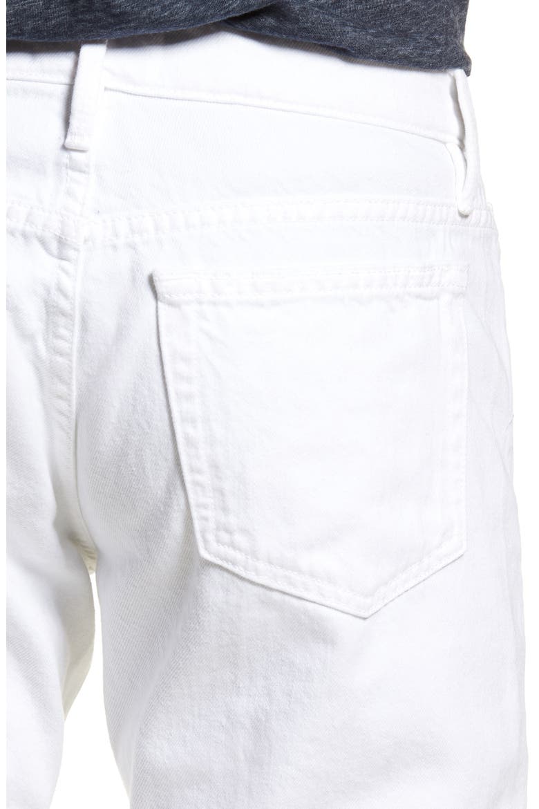 L'Homme Slim Fit Jeans, Alternate, color, BLANC