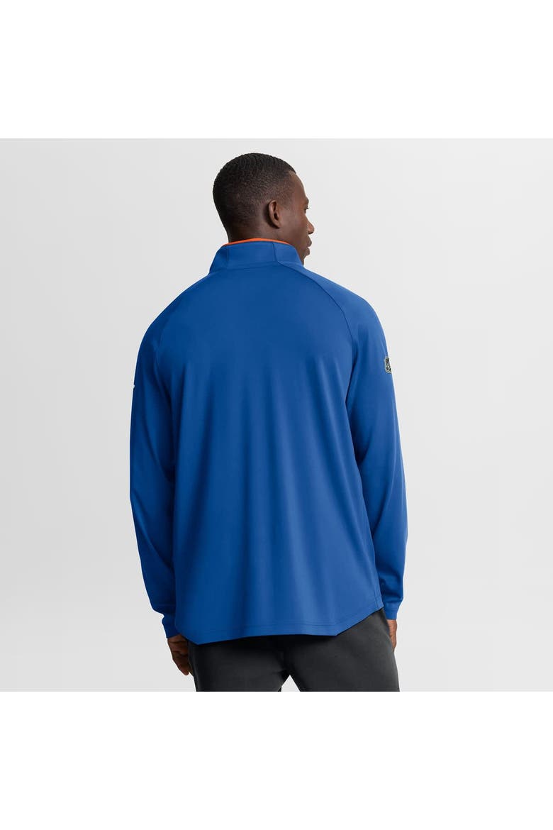 Men's Fanatics Royal New York Islanders Authentic Pro Rink Training Quarter-Zip Pullover, Alternate, color, Royal