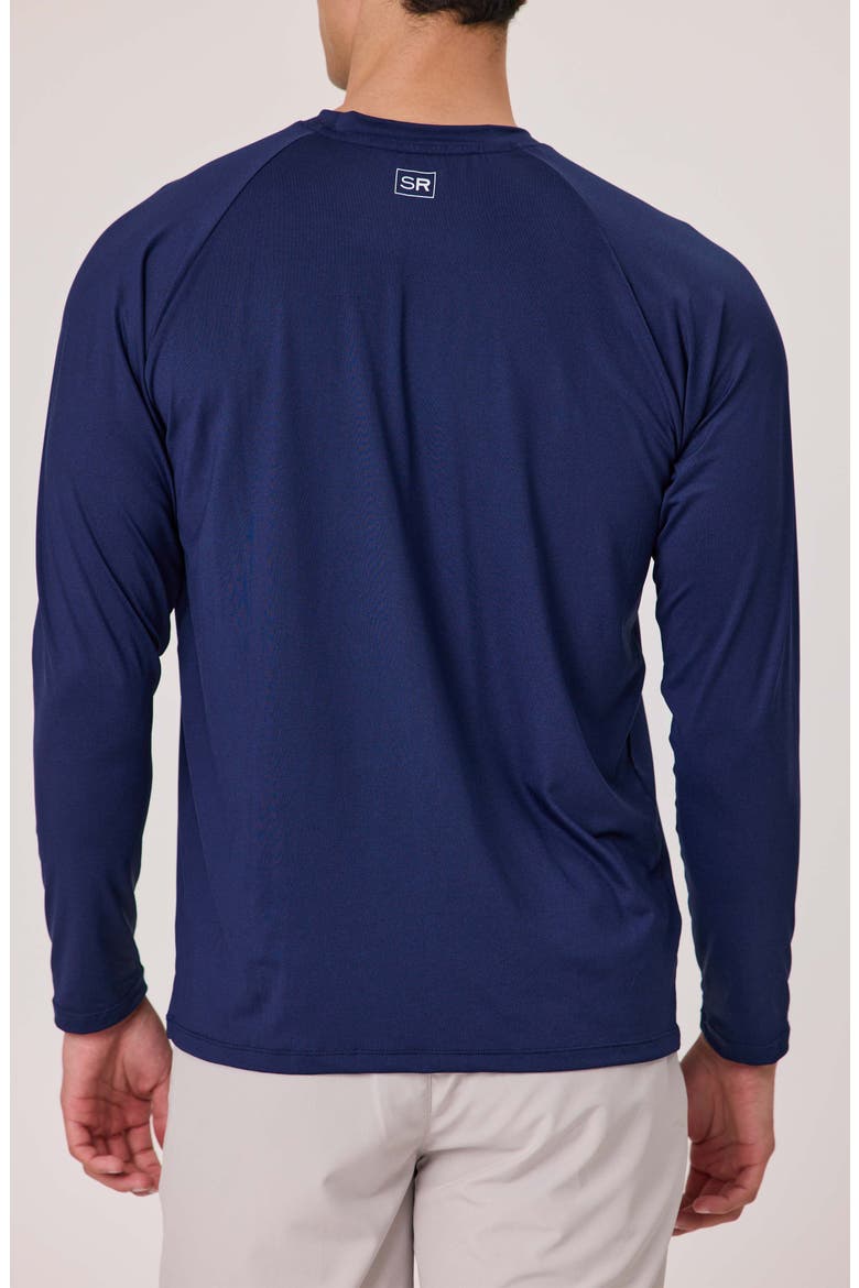 Men's Long Sleeve Outbound Tee, Alternate, color, Heritage Navy