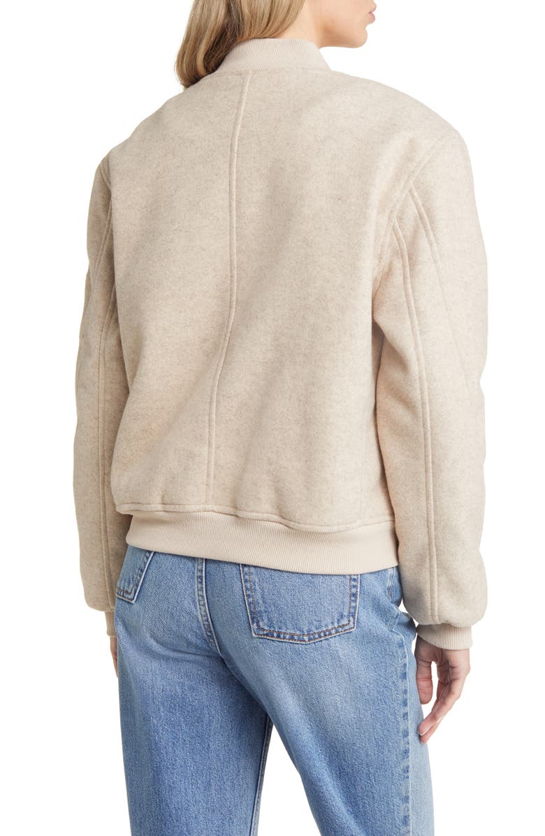 BLANKNYC Textured Bomber Jacket, Alternate, color, 