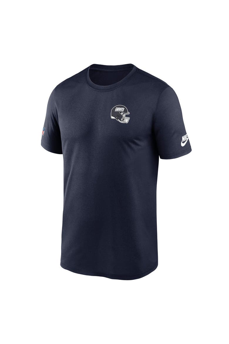 Men's Nike Navy New York Giants Alt Legend Small Logo Dri-FIT T-Shirt, Alternate, color, Navy
