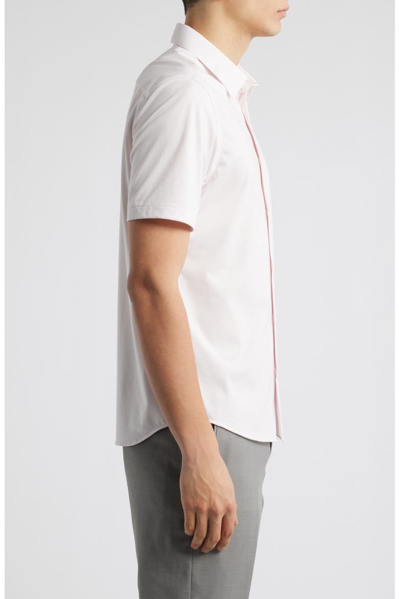 Irving Short Sleeve Button-Up Shirt, Alternate, color, DOGWOOD