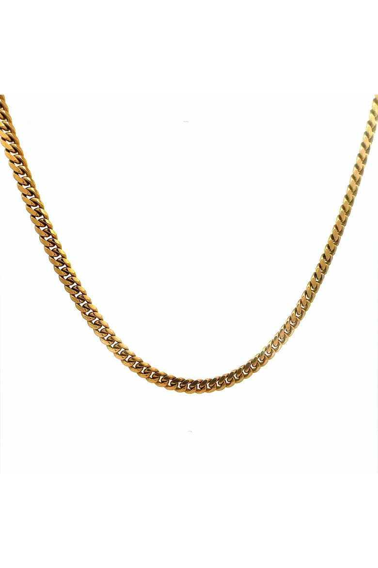 14K Yellow Gold Miami Cuban Link Necklace 6mm 26 Inch, Main, color, Yellow