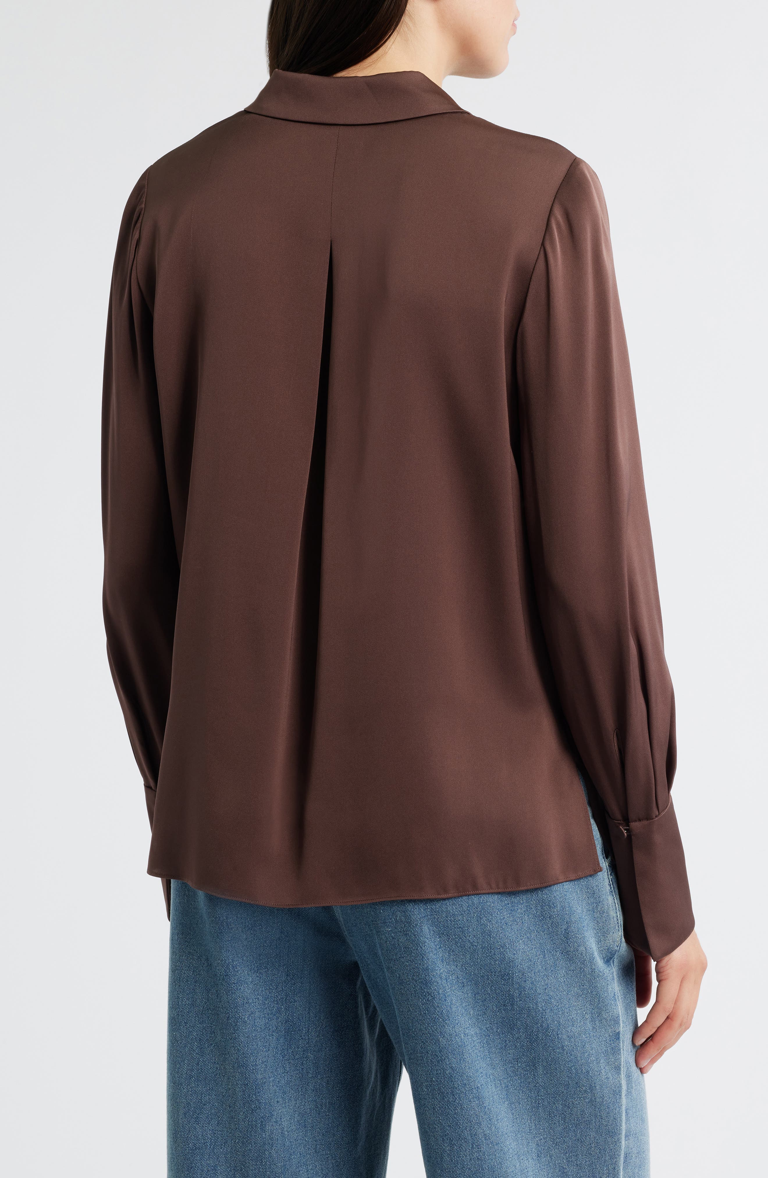 Larissa Stretch Silk Blouse - image 2