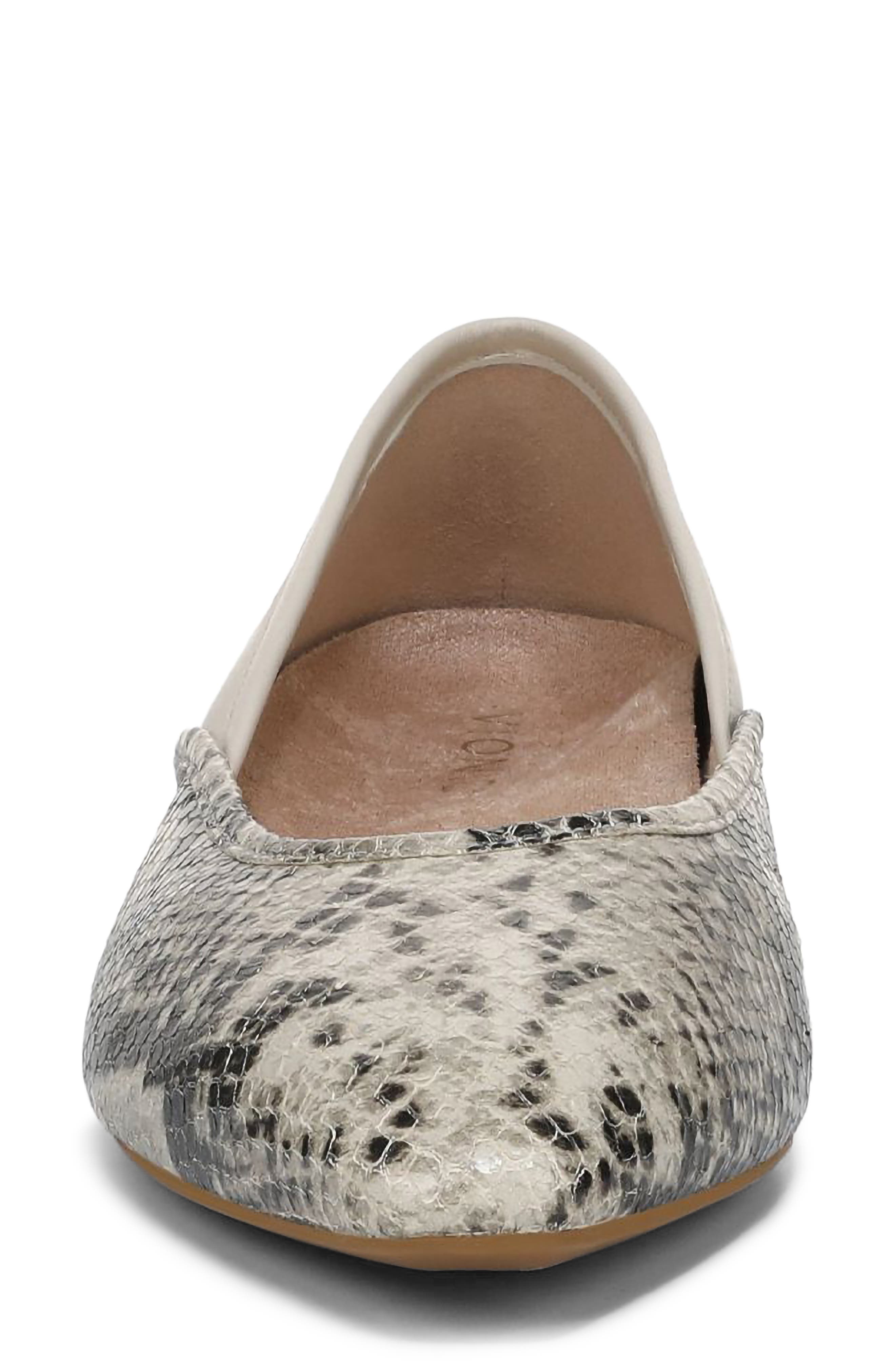 Gracia Flat, Alternate, color, CREAM SNAKE