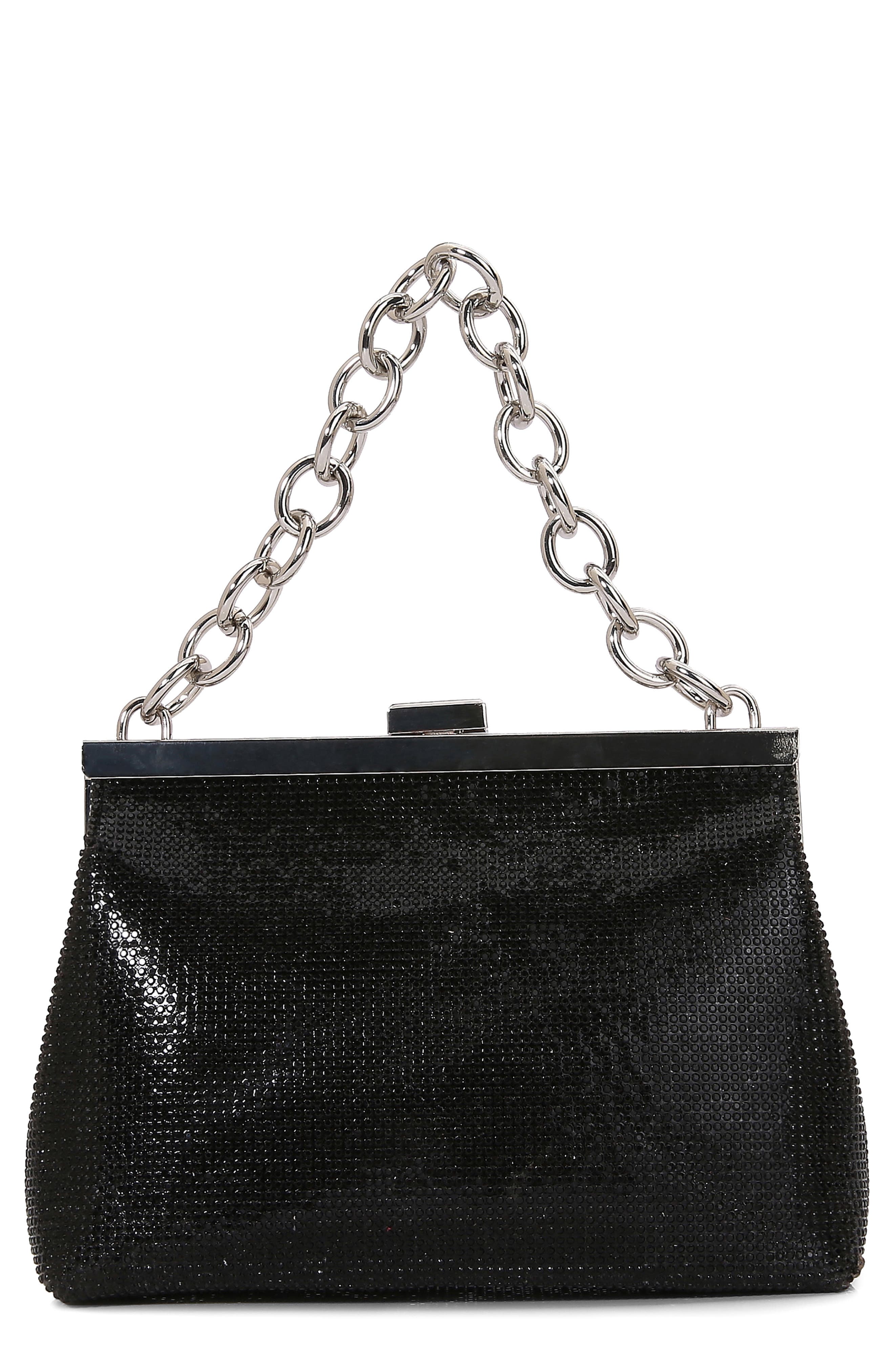 Rhinestone Chain Handbag