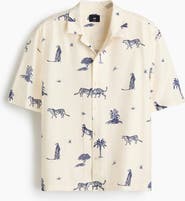 H&M Relaxed Fit Printed Resort Shirt