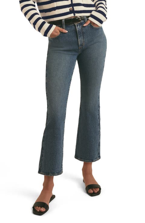 The Erin High Waist Crop Bootcut Jeans (Chelsea)