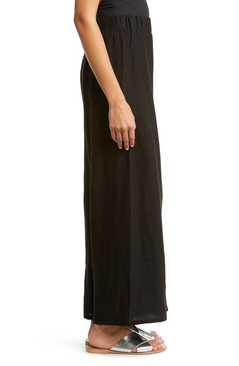 Vitamin A<sup>®</sup> Tallows Wide Leg Linen Cover-Up Pants, Alternate, color,