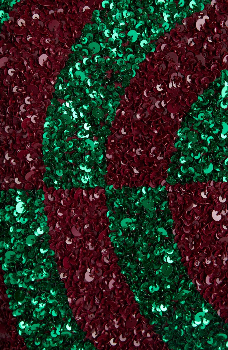 Dries Van Noten Abstract Sequin Jacket, Alternate, color, Burgundy