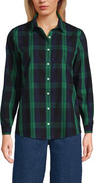 Lands' End No Iron Supima Cotton Long Sleeve Shirt