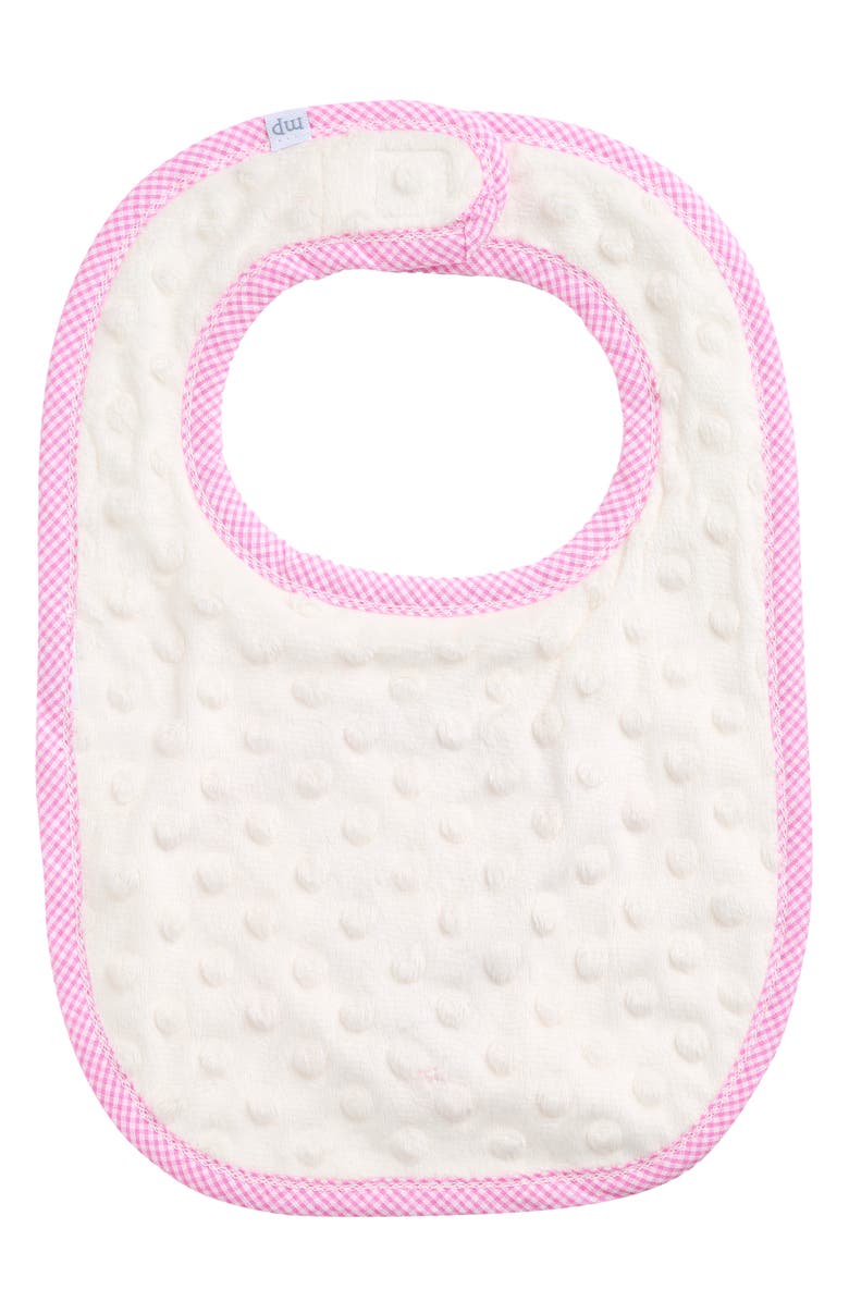 Mud Pie My First Christmas Bib, Alternate, color, Pink