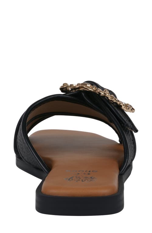 Gc Shoes Ivy Slide Sandal In Black
