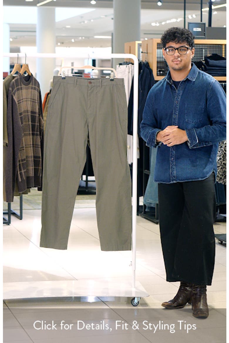 Cotton Poplin Utility Pants video