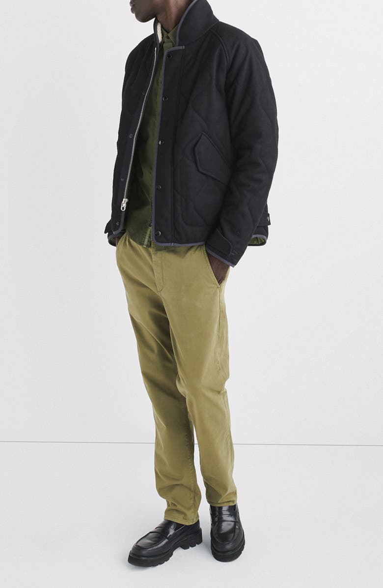 rag & bone Heywood Virgin Wool Blend Liner Jacket, Alternate, color, 