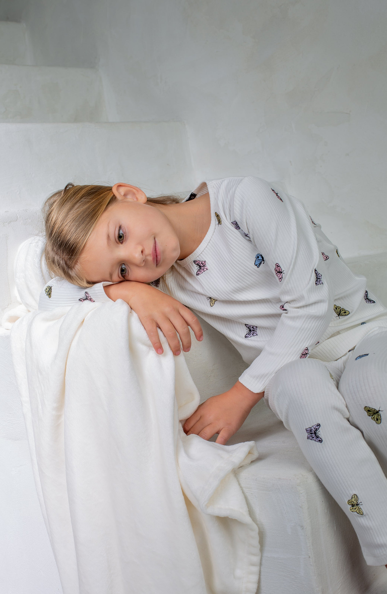 NoggiWear Pastel Dragonflies Loungewear Set, Alternate, color, 