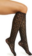 HIGH HEEL JUNGLE Lace Knee High Socks
