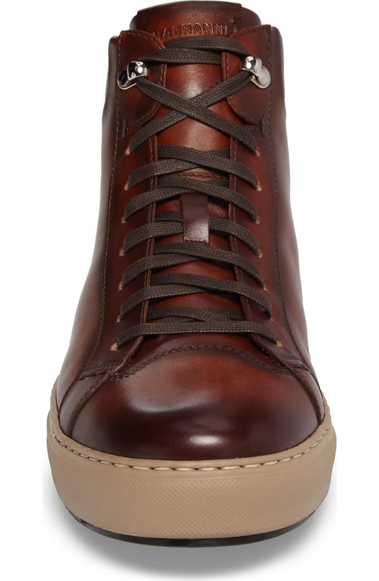 Magnanni DJ Lo High-Top Sneaker, Alternate, color,