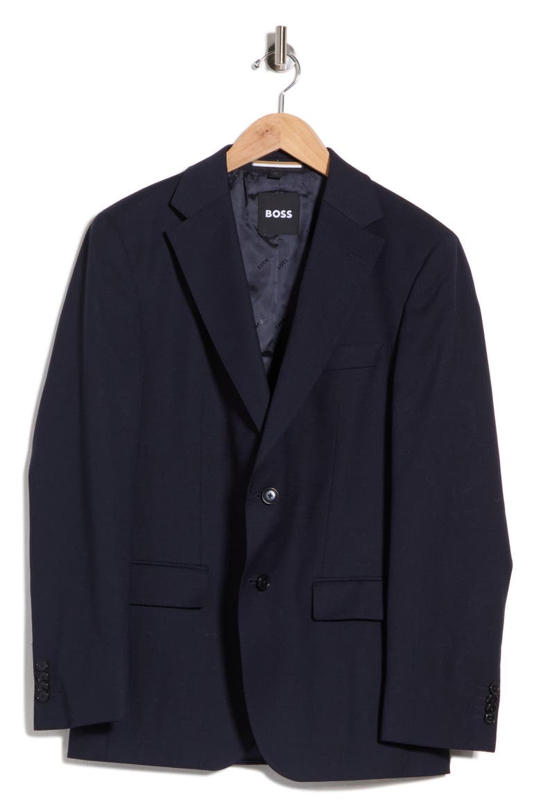 Hutson Notched Lapel Sport Coat, Alternate, color, NAVY