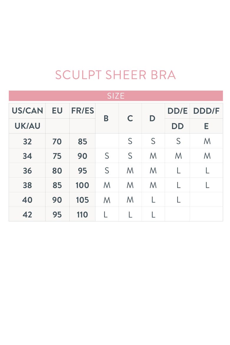 Sculpt Sheer Wireless Everyday T-Shirt Bra, Alternate, color, BLACK
