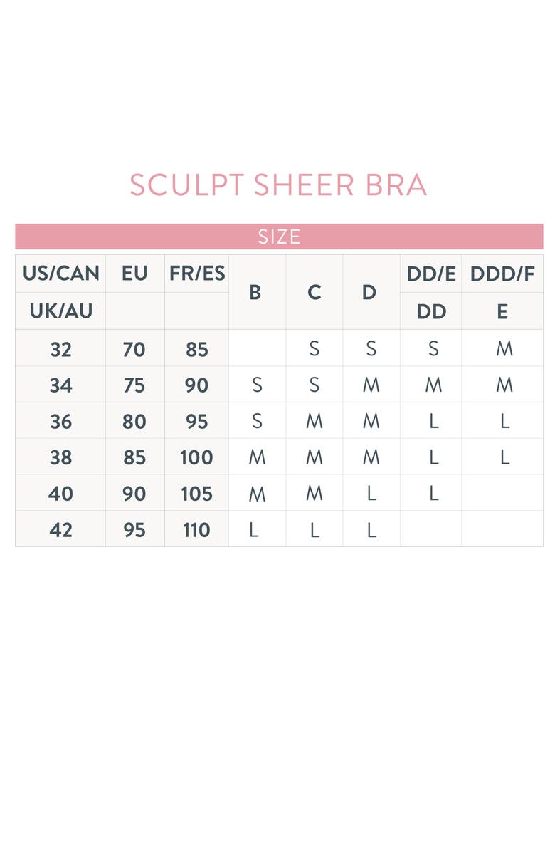 Bravado Designs Sculpt Sheer Wireless Everyday T-Shirt Bra, Alternate, color,