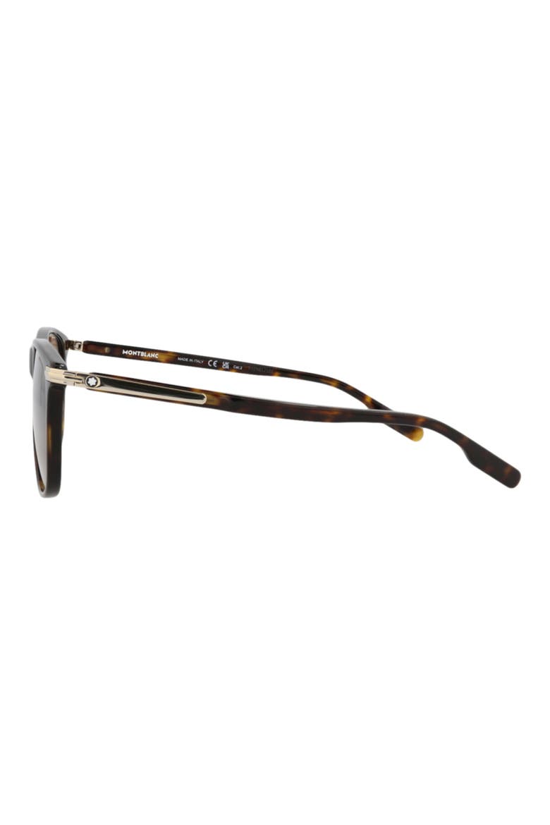 56mm Rectangular Sunglasses, Alternate, color, HAVANA HAVANA BROWN