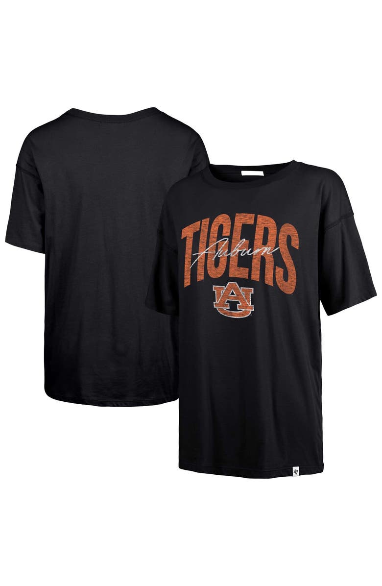 '47 Women's '47  Navy Auburn Tigers Muse Sadie T-Shirt, Alternate, color, Navy