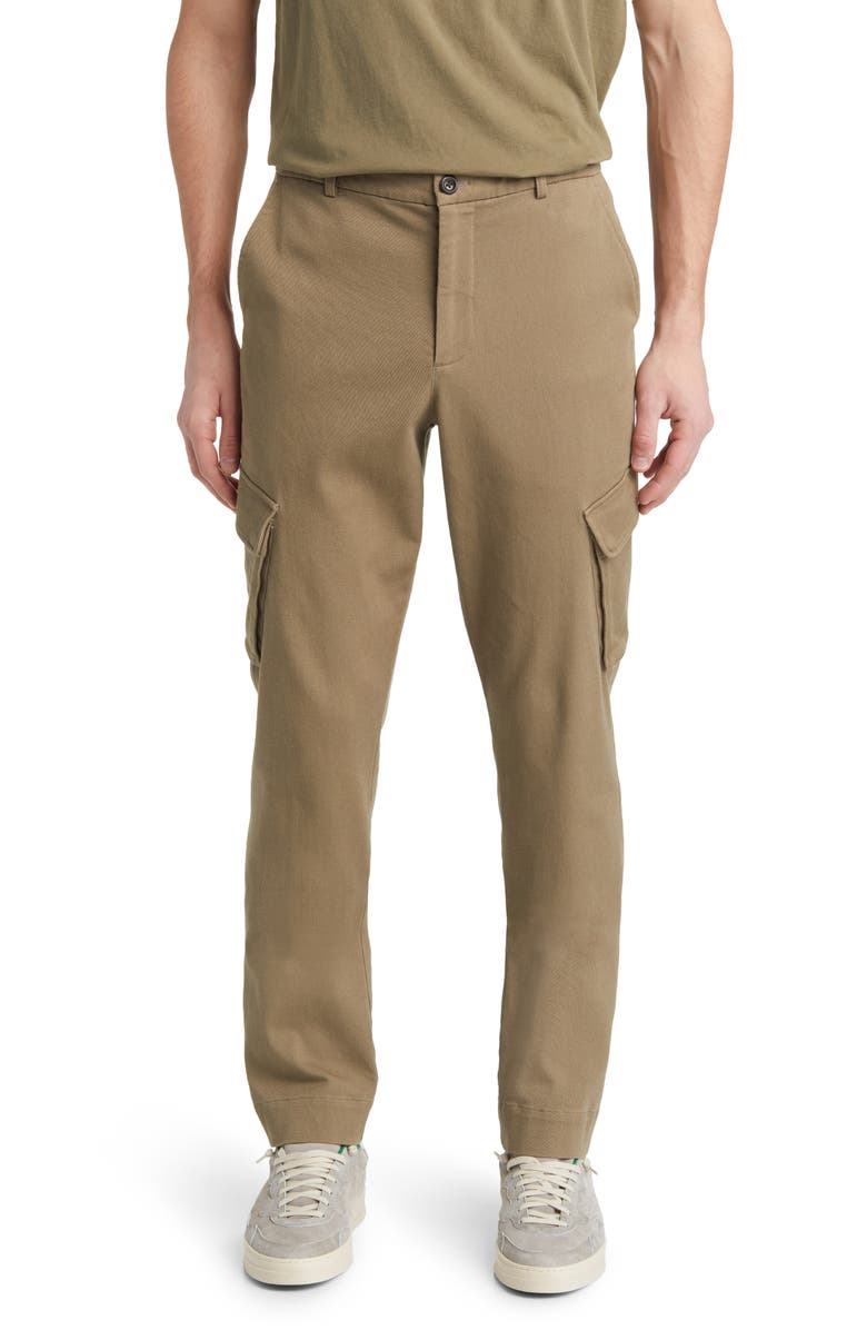 ATM Anthony Thomas Melillo Slim Fit Washed Cotton Twill Cargo Pants, Main, color,