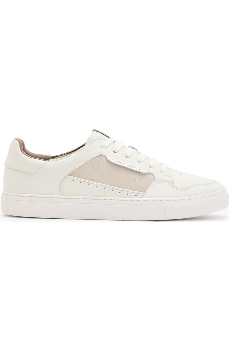 AllSaints Alton Low Top Sneaker, Alternate, color, White