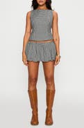 Princess Polly More My Jam Cotton Blend Gingham Top & Shorts Set