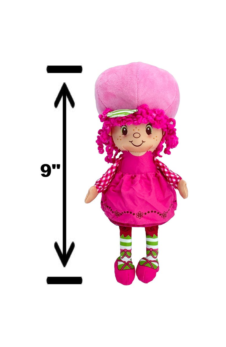 Strawberry Shortcake Pop n Flip 9 Inch Raspberry Torte Plush Doll, Alternate, color, Pink