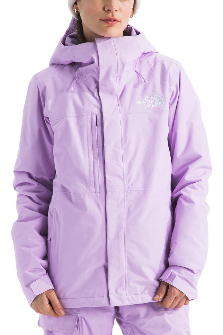 Freedom Insulated Waterproof Hooded Jacket, Main, color, LITE LILAC