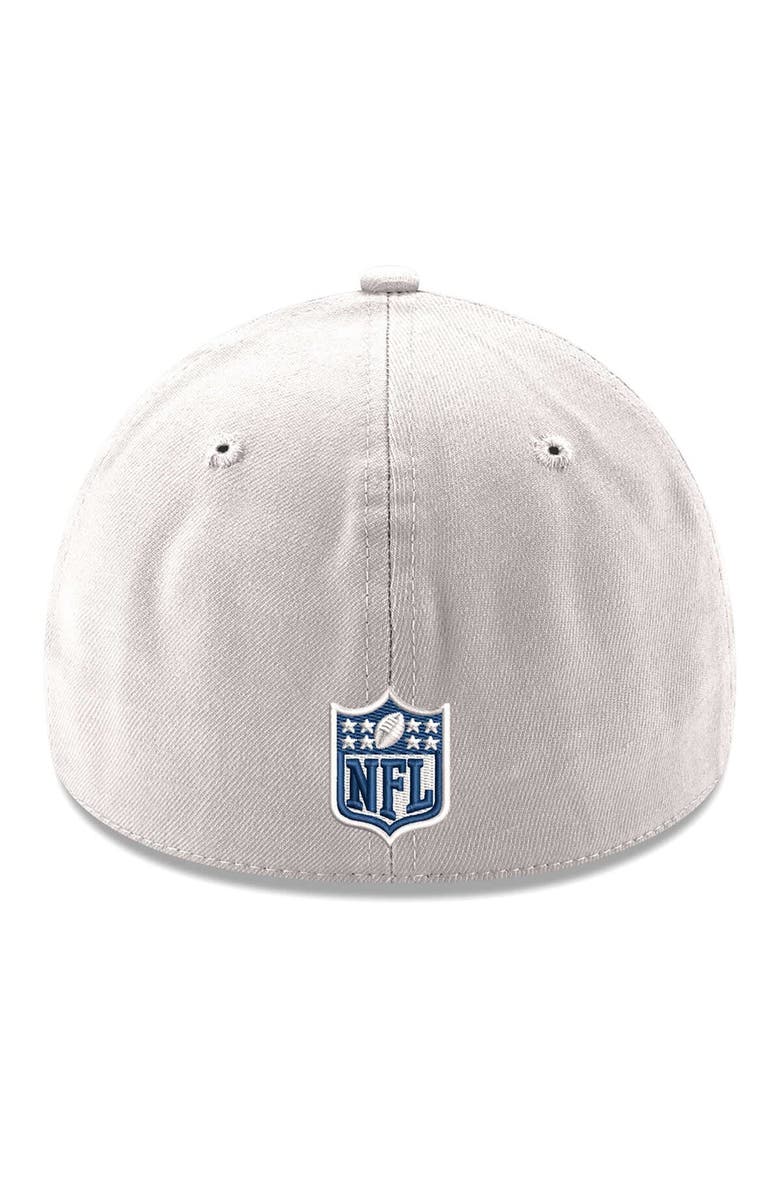 New Era Men's New Era White Dallas Cowboys Logo 39THIRTY Flex Hat, Alternate, color, White