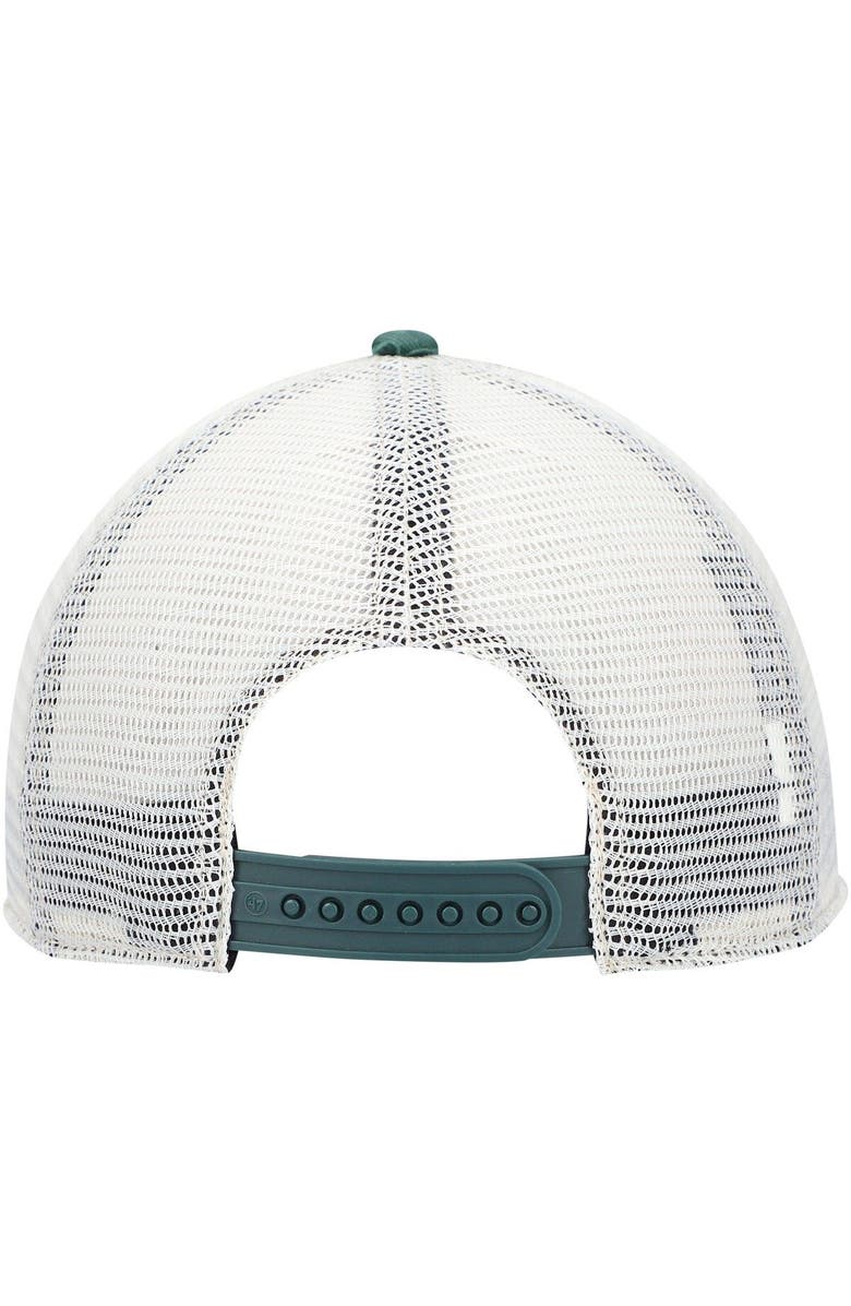 '47 Men's '47 Green Michigan State Spartans Howell MVP Trucker Snapback Hat, Alternate, color, 