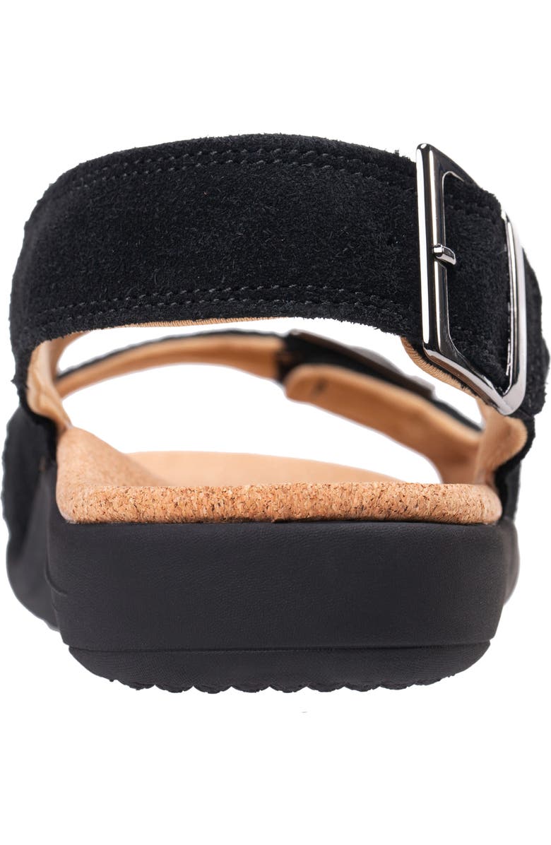 Revitalign Roma Backstrap Sandal, Alternate, color, Black