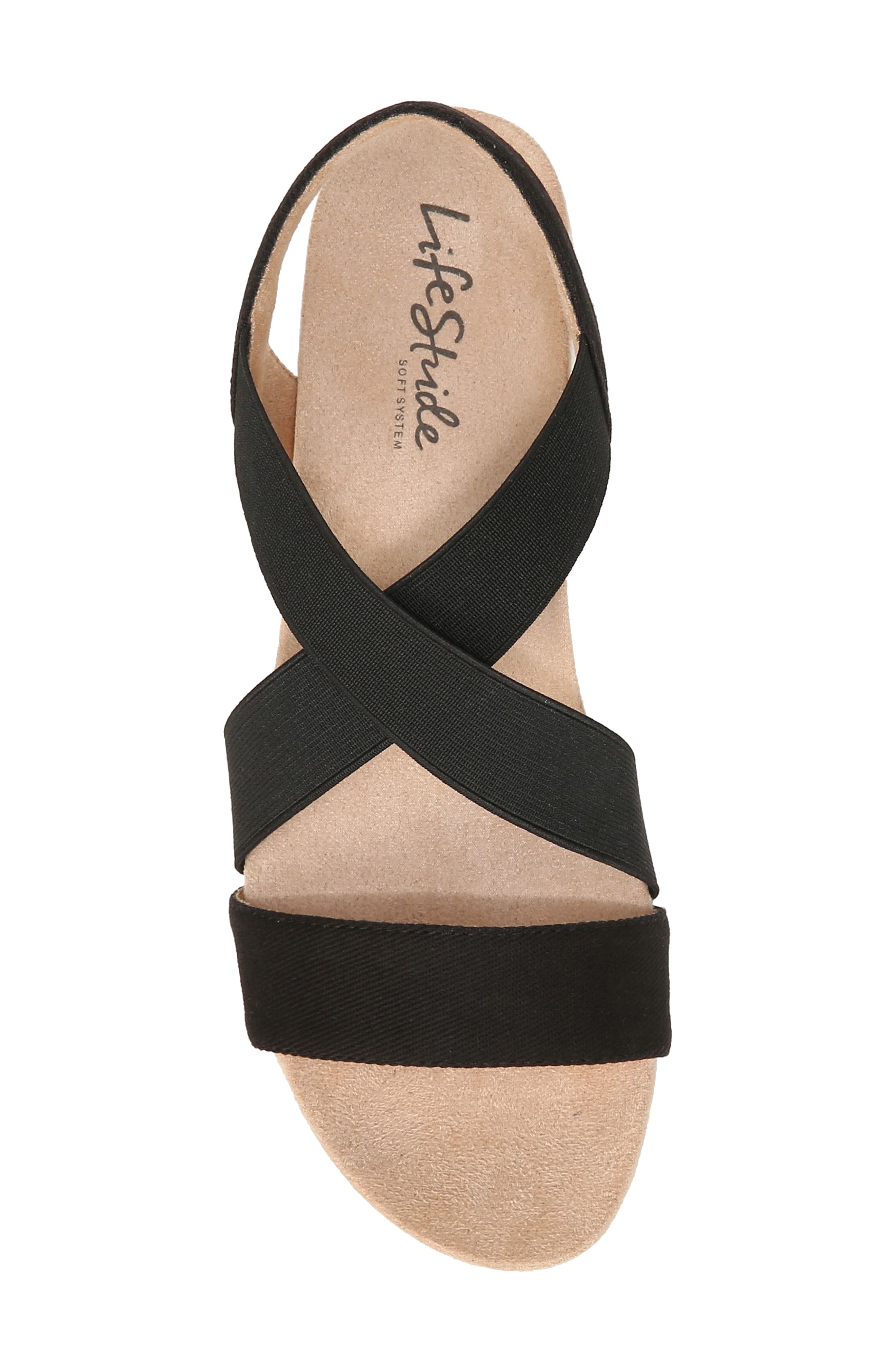 LifeStride Delta Platform Wedge Sandal, Alternate, color, 