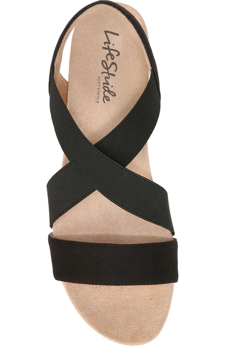 LifeStride Delta Platform Wedge Sandal, Alternate, color,