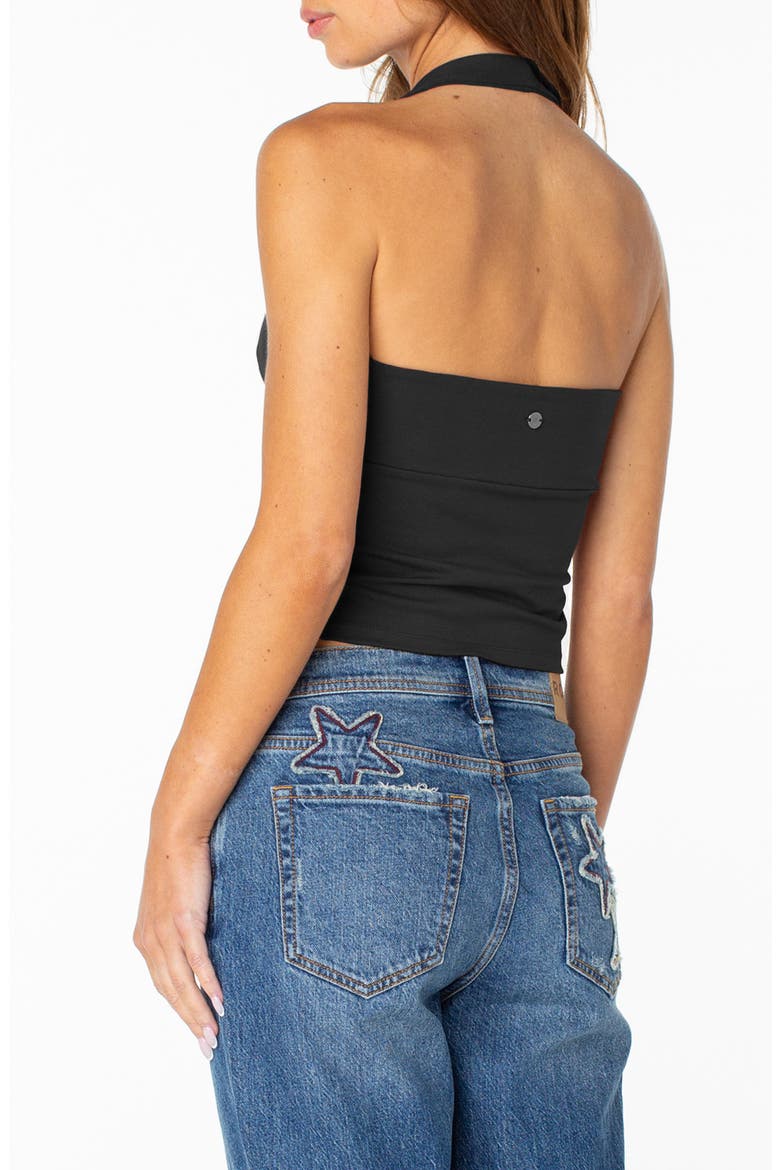South Shore Crop Halter Top, Alternate, color, PHANTOM