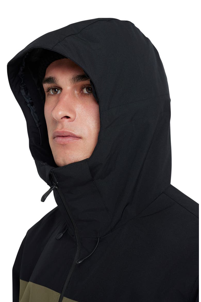 Sycamore Waterproof Snow Jacket, Alternate, color, BLACK