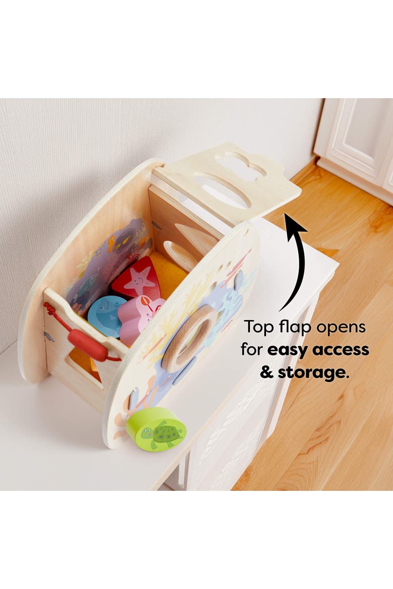 Underwater World Wooden Shape Sorter Toy, Alternate, color, Multi