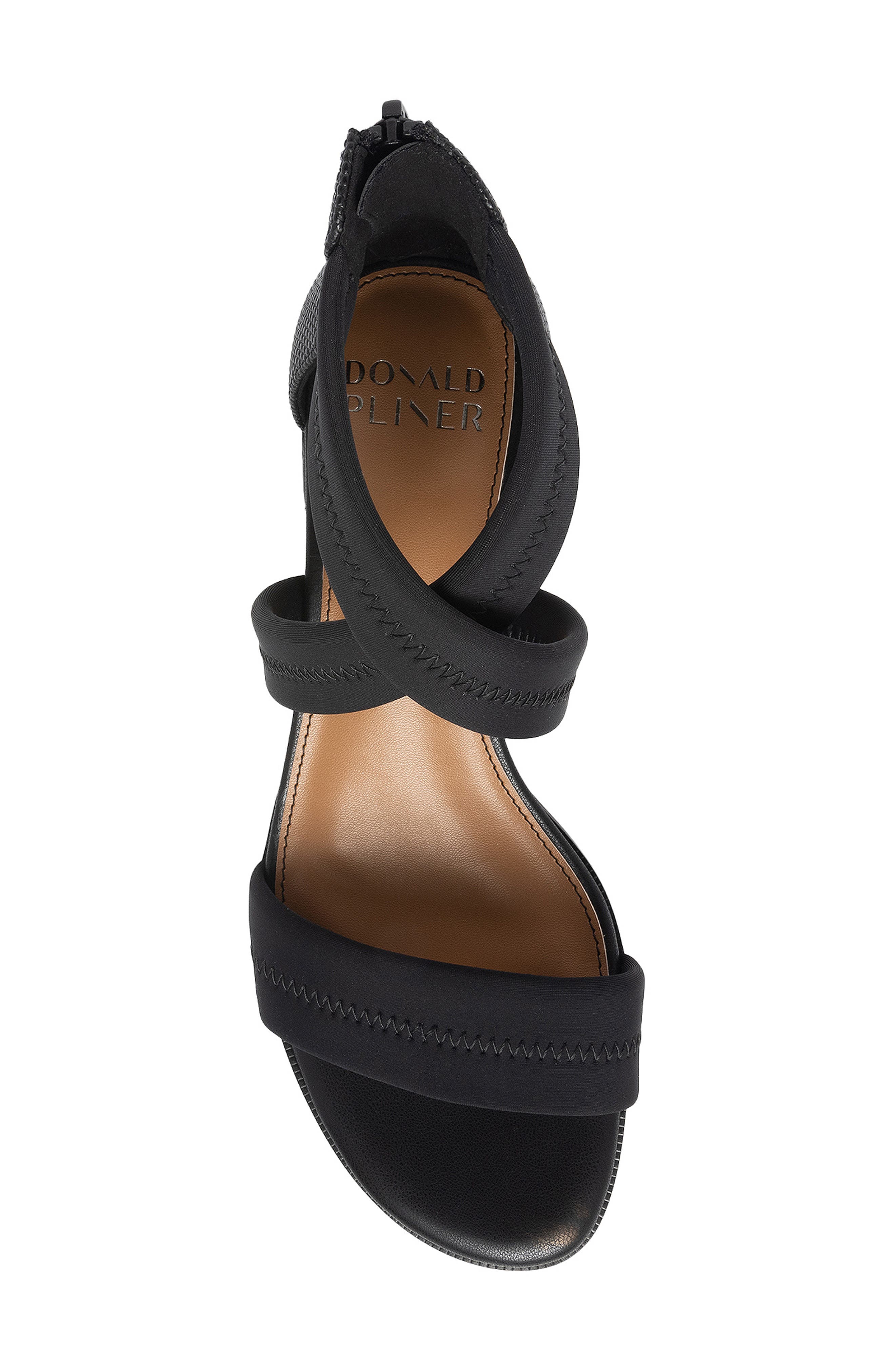 Donald Pliner Snake Embossed Sandal, Alternate, color, 
