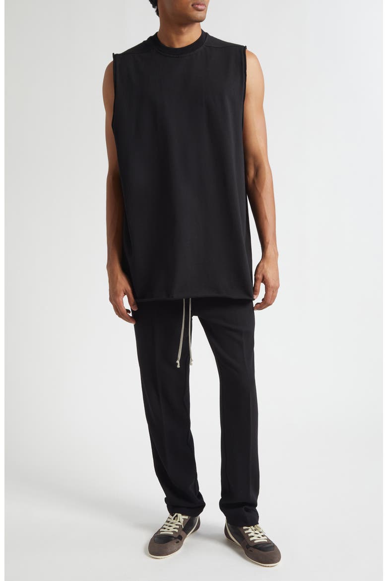 Jumbo Cotton Jesrey Tank, Alternate, color, BLACK