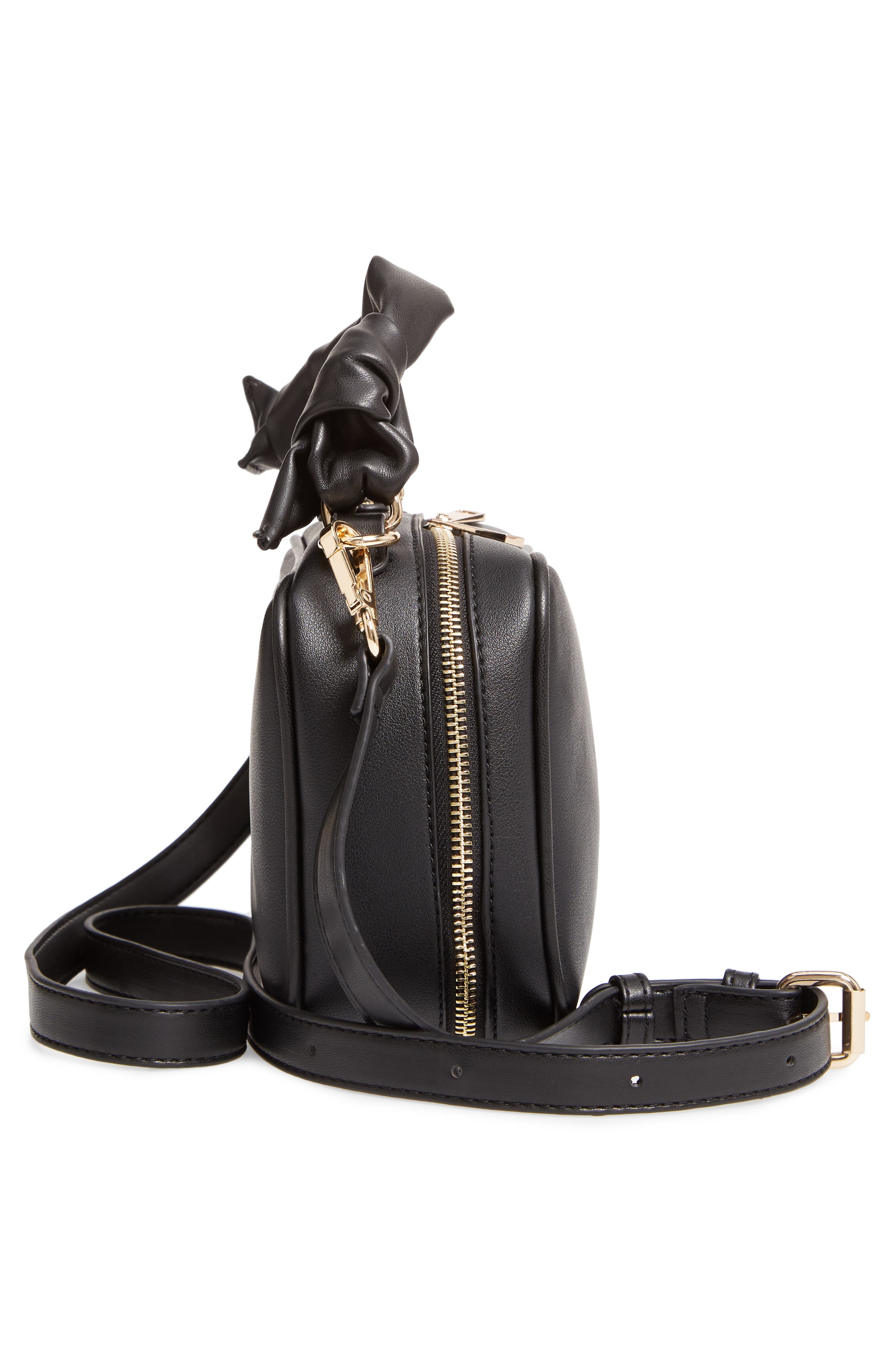 Sole Society Douga Faux Leather Crossbody Camera Bag, Alternate, color, 