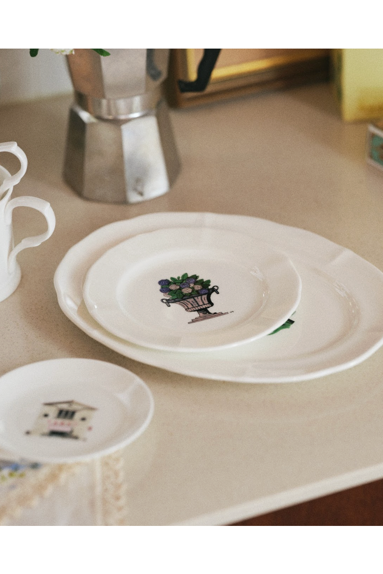 Thibaud Herem Objet Bread & Butter Plate, Alternate, color, Hydrangea